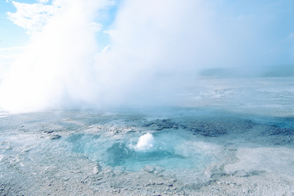 Geysir - Foto, Druck, Poster, Leinwand