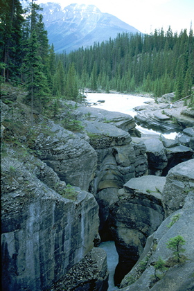 Mistaya Canyon - Foto, Druck, Poster, Leinwand