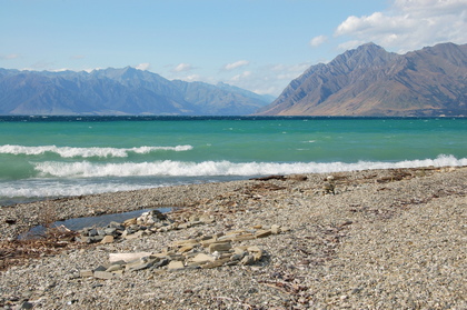 Bergsee - Foto, Druck, Poster, Leinwand