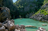 Foto Salzwasserlagune